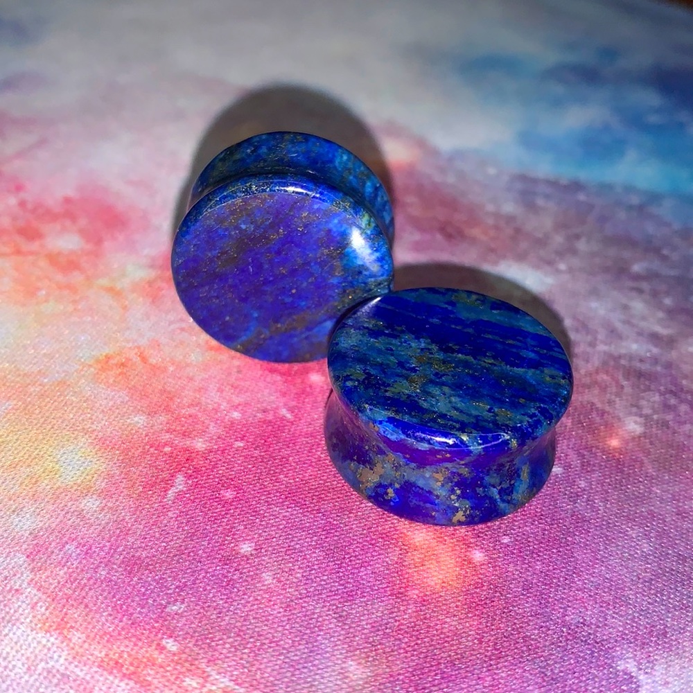 22mm Lapis Lazuli Plugs